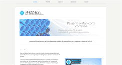 Desktop Screenshot of mazzalisrl.com